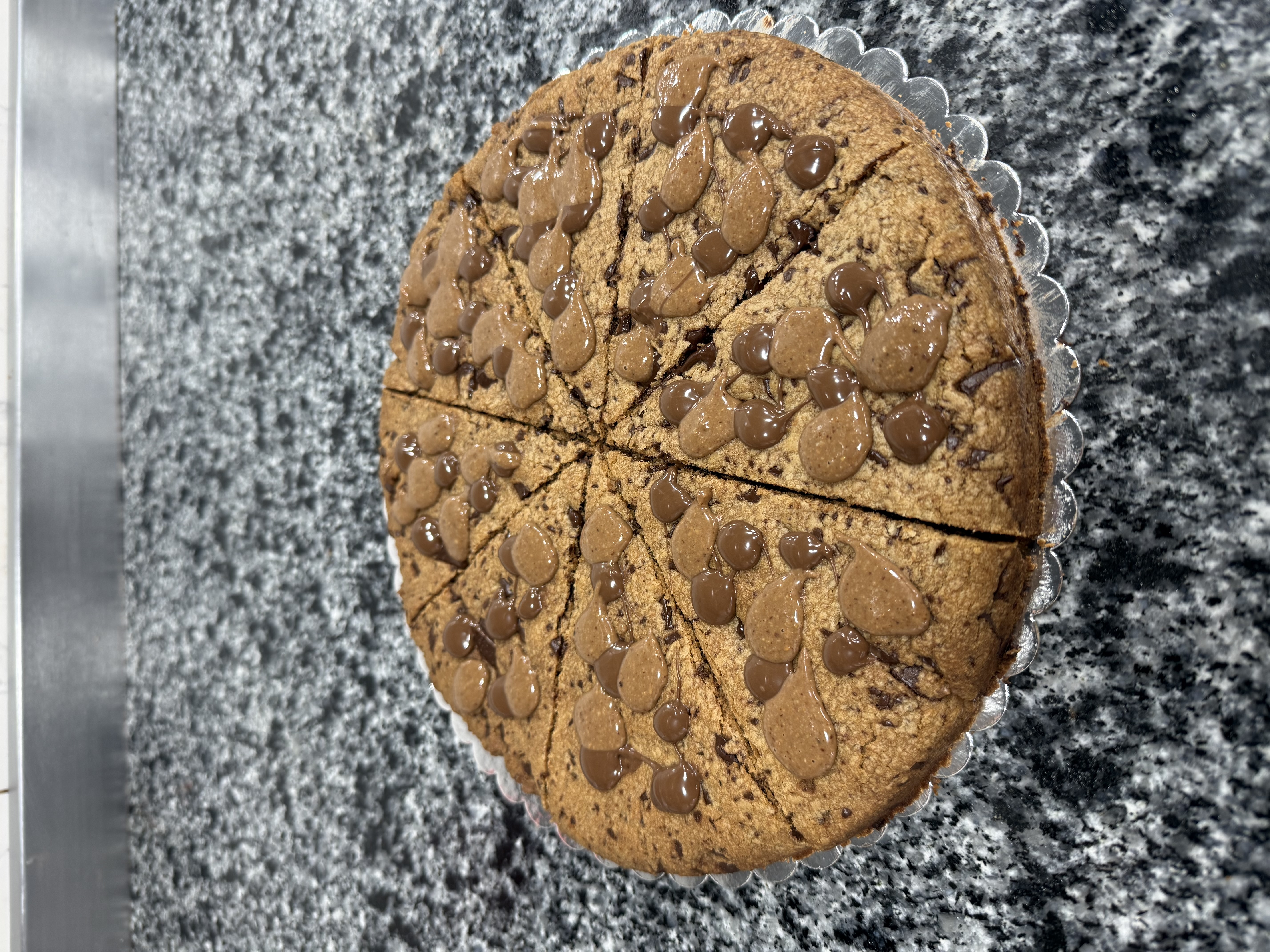 Cookies 🍪 pizza chocolat praline 