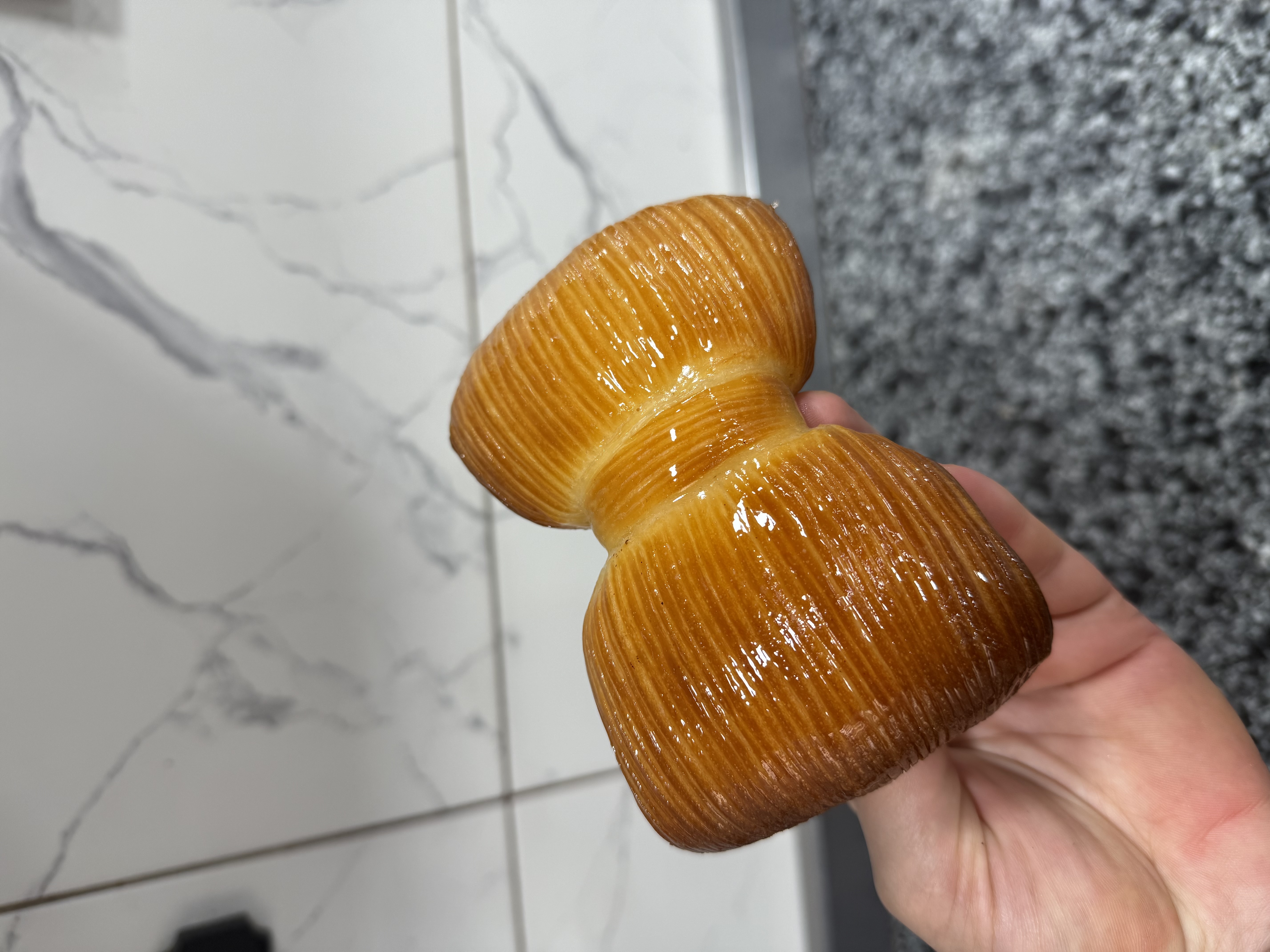 Cravate feuillage au beurre 